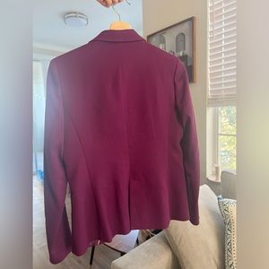 Massimo Dutti Purple Blazer